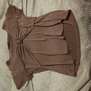 Brown t-shirt